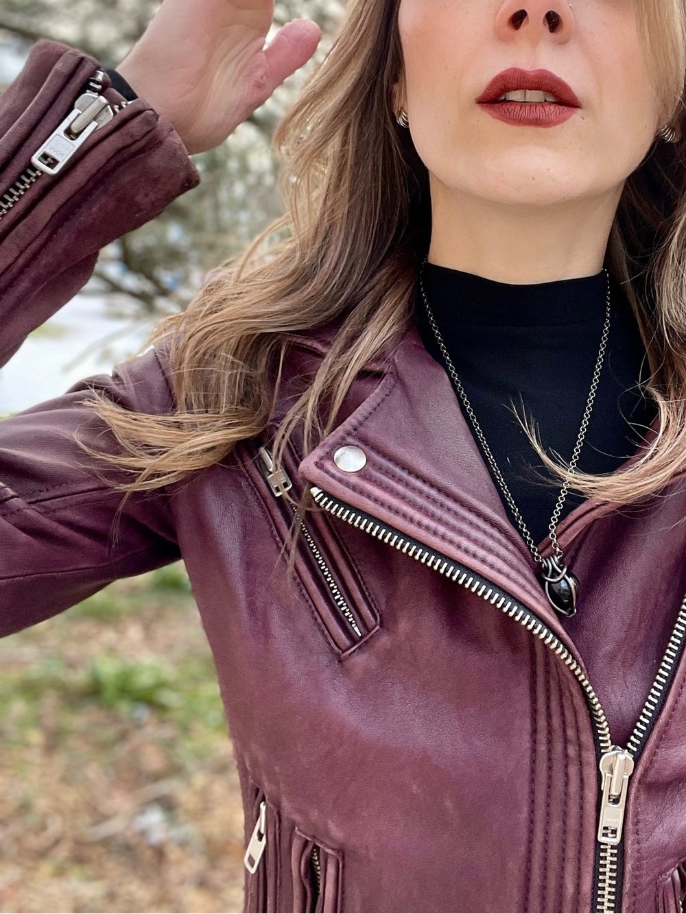 IRO Han Lamb leather jacket